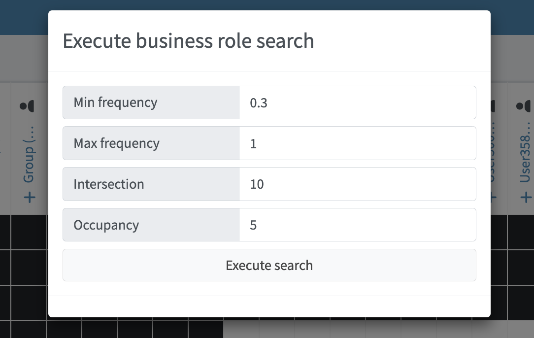 Role mining location