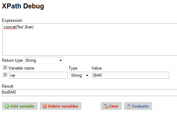 xpath debug page 2