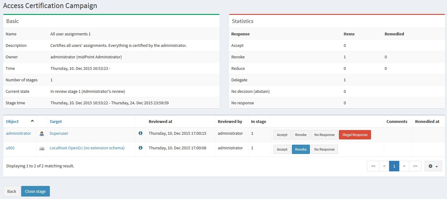 button configuration