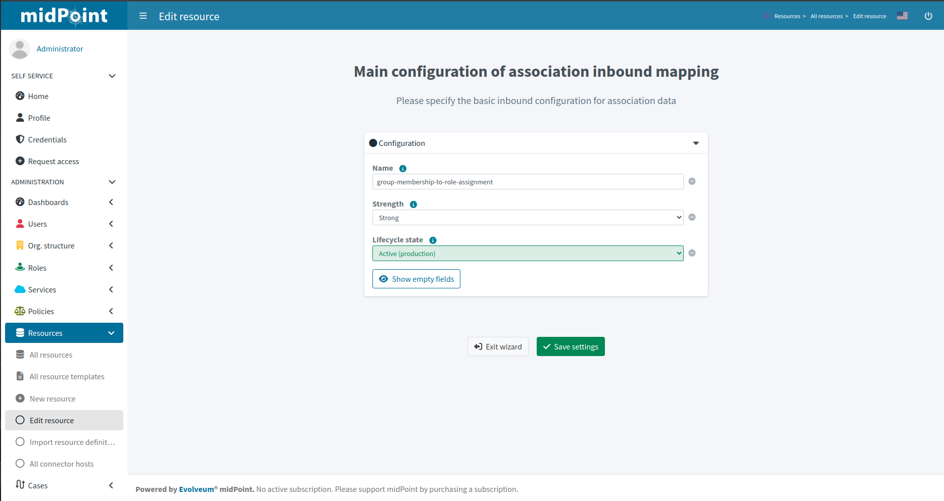 step 1 basic configuration